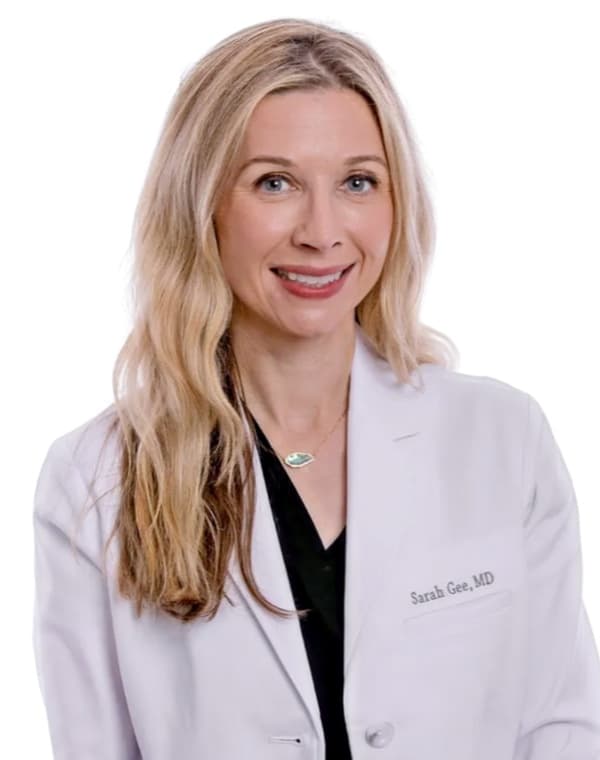 Dr. Sarah Gee, Co-Founder · MD, FAAD